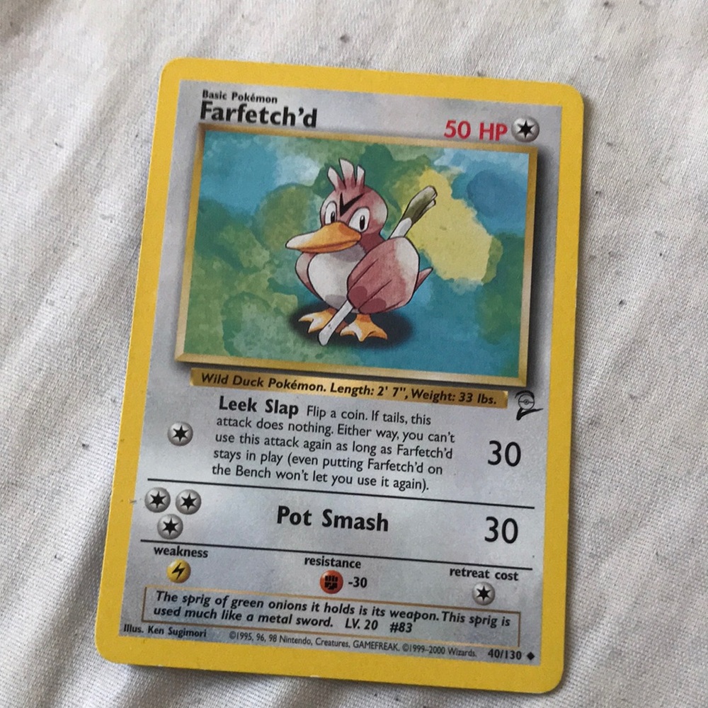 Farfetch’d Pokémon card